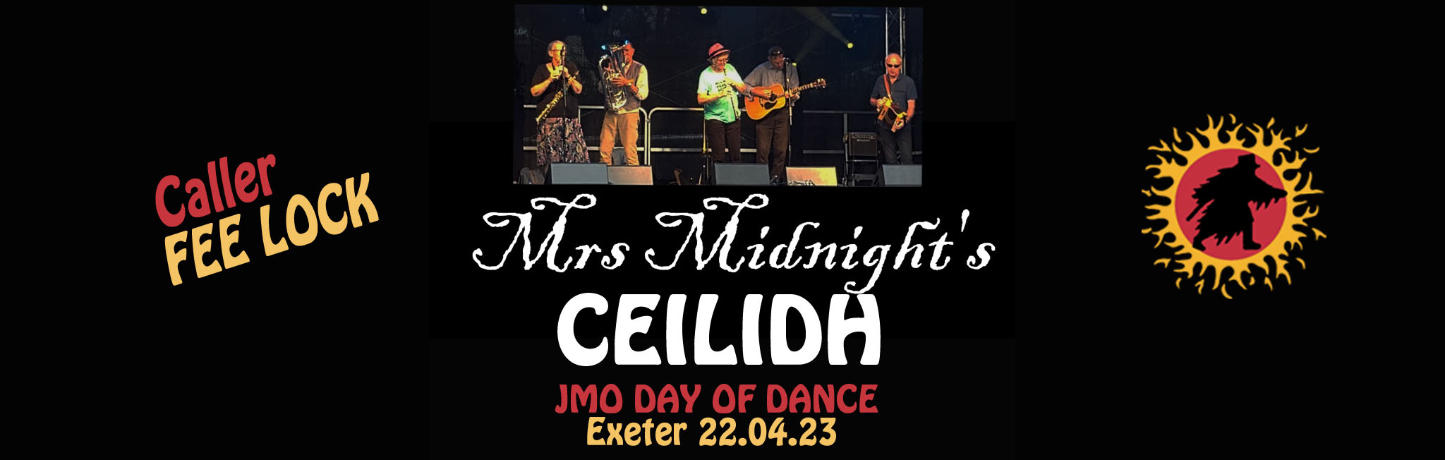 Ceilidh with Mrs Midnight & caller Fee Lock at the JMO Day of Dance 2023